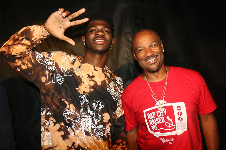 Lil Nas X And Big Tigger At One Music Fest Lil Nas X And Big Tigger At One Music Fest