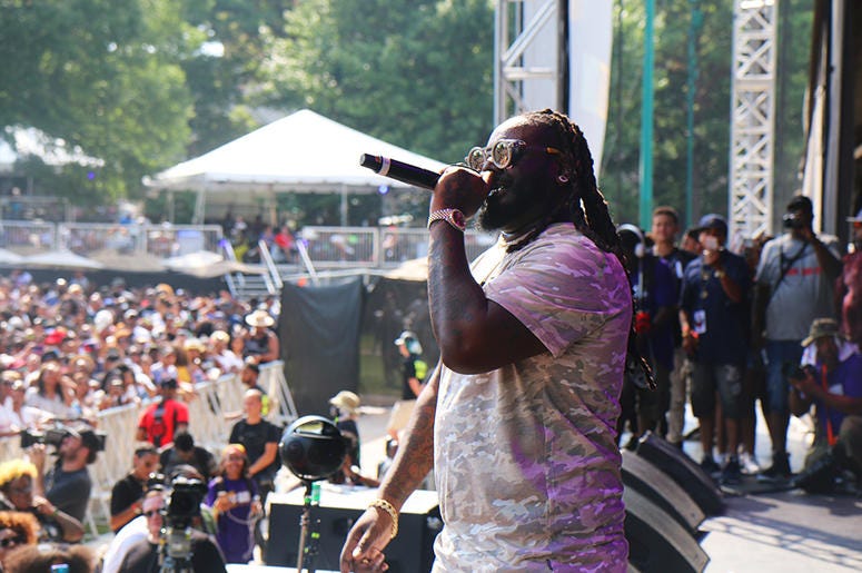 T Pain on Stage At One Music Fest 2019 T Pain on Stage At One Music Fest 2019