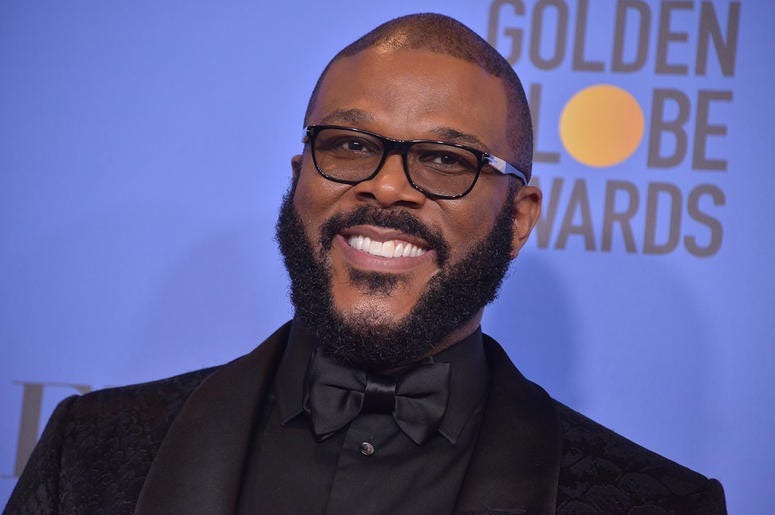 Tyler Perry at the 2019 Golden Globes Awards Tyler Perry at the 2019 Golden Globes Awards