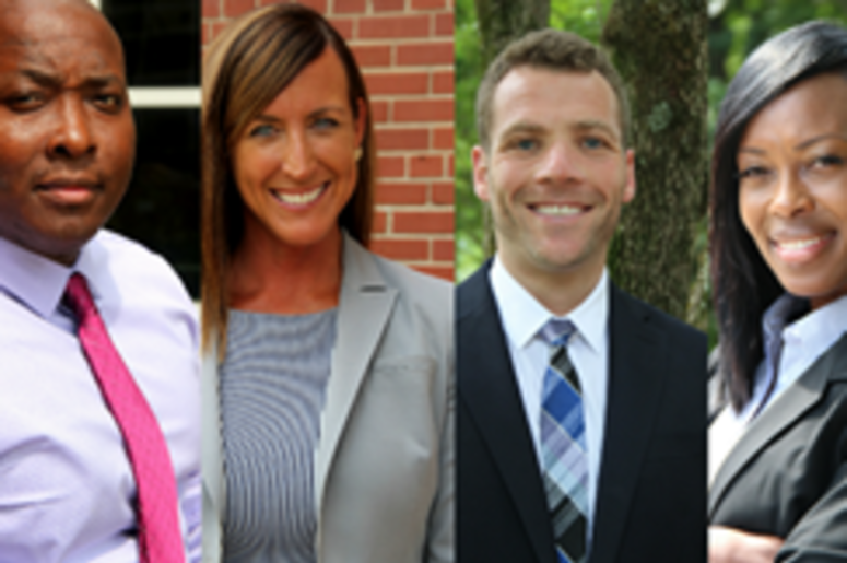 New APS principals (l-r) Harris, Stimpson, Bland, and Weems.