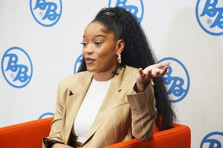 Singer and actress KeKe Palmer performed during Bronner Bros. Beauty Show 2019 Singer and actress KeKe Palmer performed during Bronner Bros. Beauty Show 2019