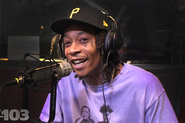 Wiz Khalifa Live In Studio With Big Tigger Wiz Khalifa Live In Studio With Big Tigger