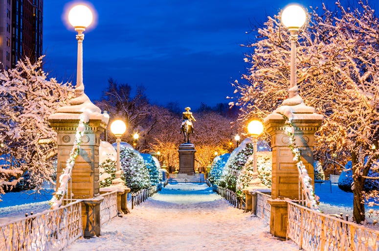 Boston Common Christmas Boston Common Christmas