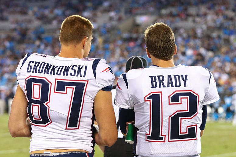 Tom Brady Rob Gronkowski Tom Brady Rob Gronkowski