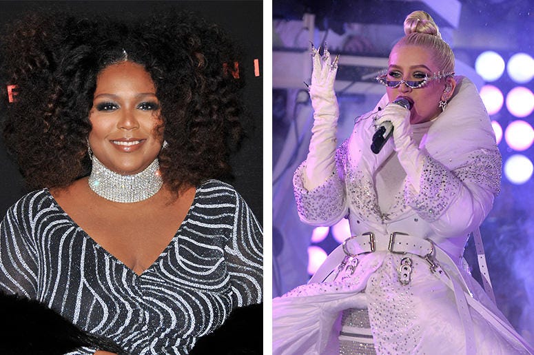 Lizzo Christina Aguilera Lizzo Christina Aguilera