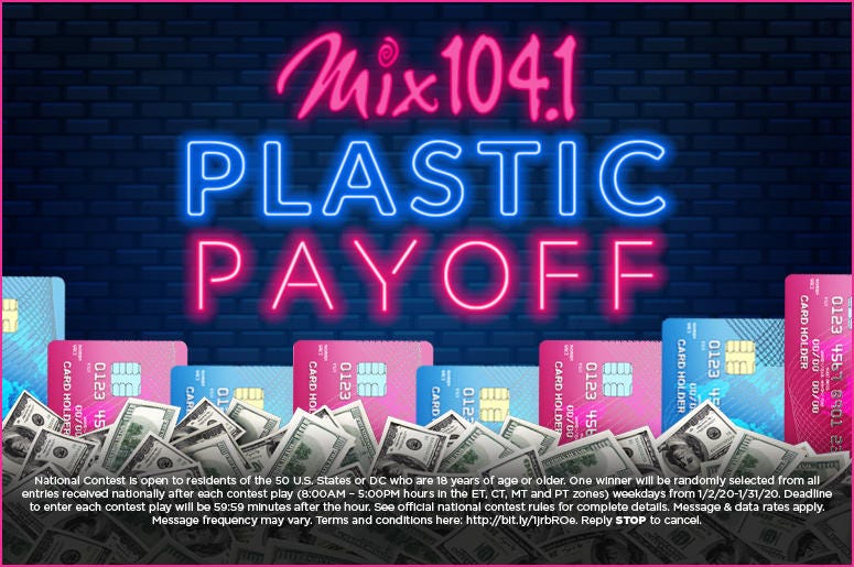 Mix 1041 Plastic Payoff 2020 Mix 1041 Plastic Payoff 2020