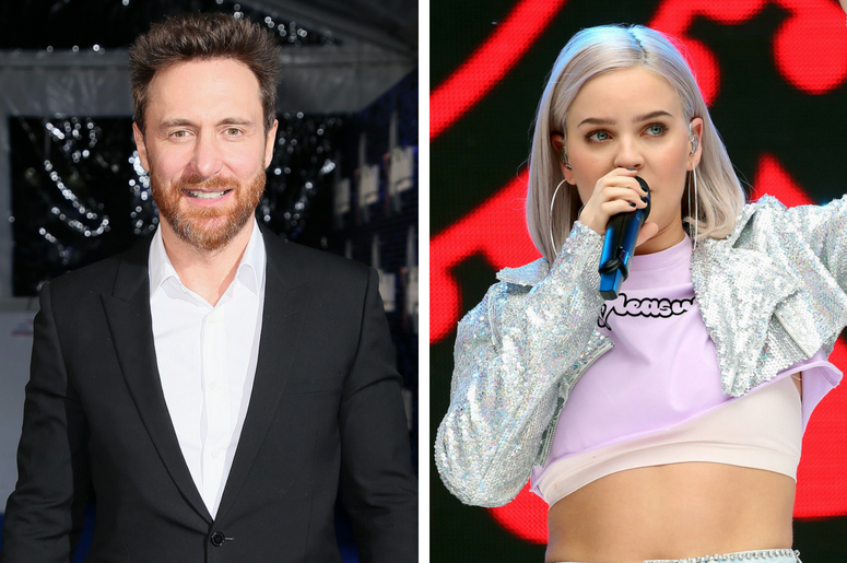 David Guetta | Anne-Marie 3/1/2018 - David Guetta attends The Global Awards, a brand new awards show hosted by Global, the Media & Entertainment group, at London's Eventim Apollo Hammersmith. / 6/9/2018 - Anne-Marie on stage during Capital's Summertime Ball with Vodafone at Wemble