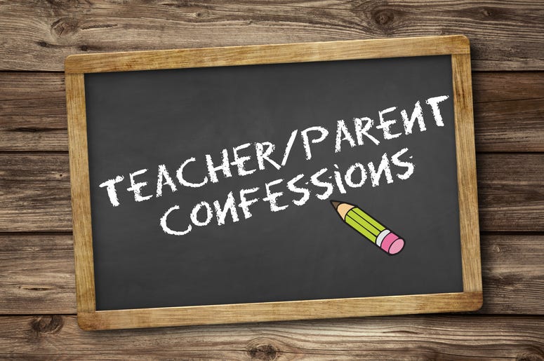 parent teacher confessions