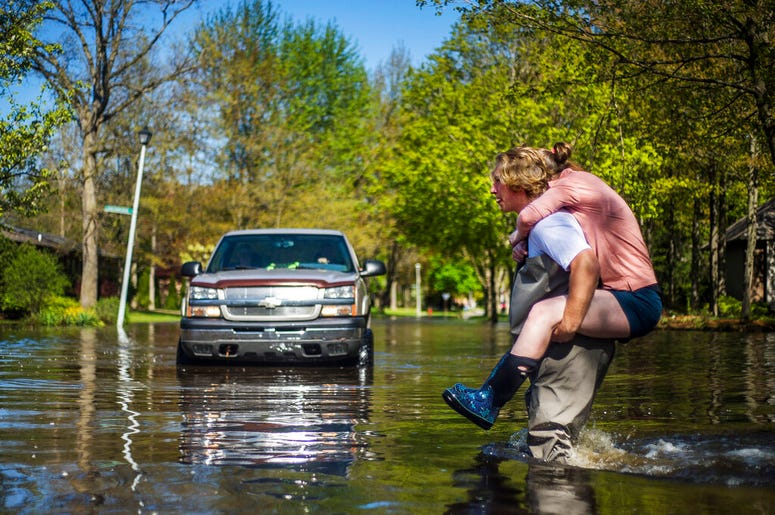 Midland flooding Midland flooding
