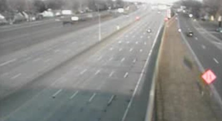 I-696 at 7 p.m.