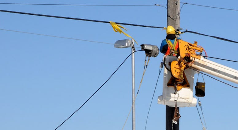 fixing power lines fixing power lines