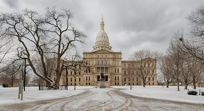 lansing in winter