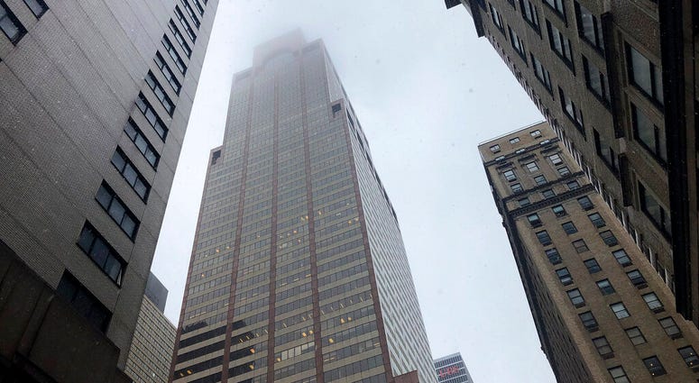 building near 51st Street and 7th Avenue building near 51st Street and 7th Avenue