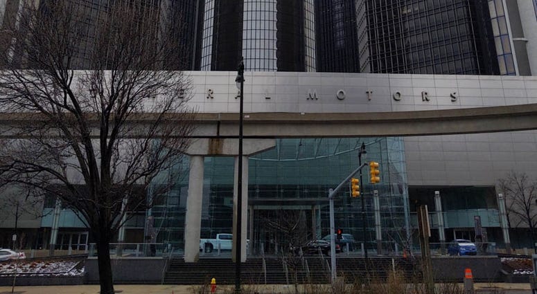 Renaissance Center Exterior Detroit