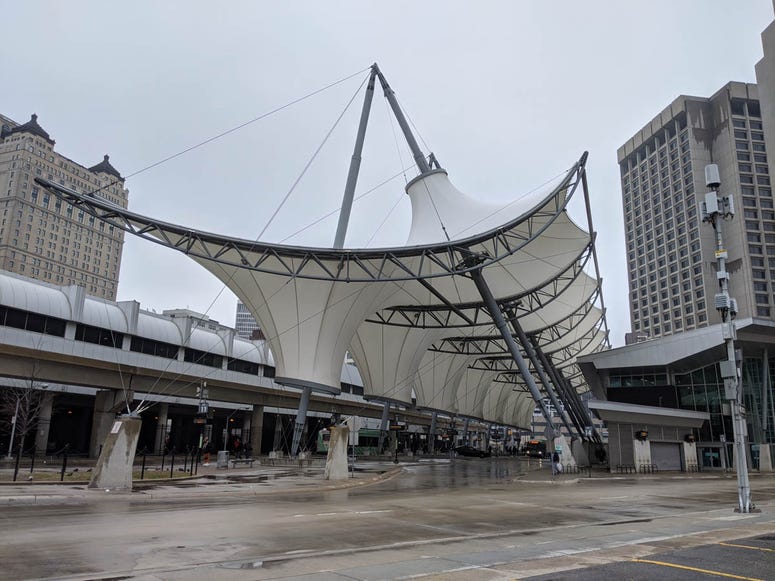 Rosa Parks Transit Center Detroit