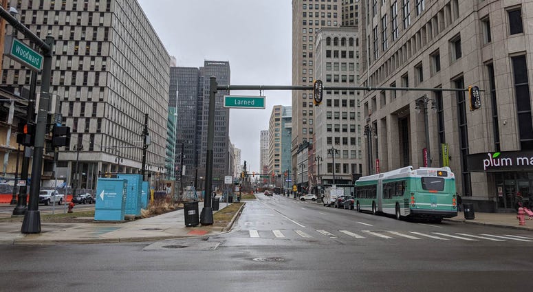Detroit Woodward Avenue