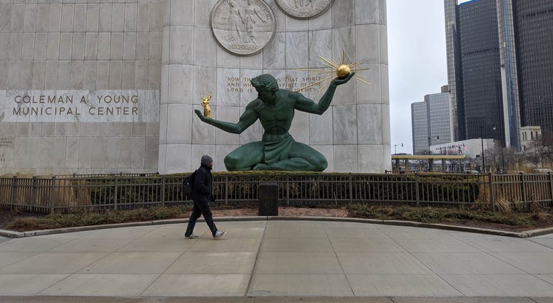 Spirit of Detroit Renaissance Center