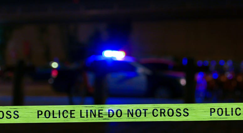 police line night police line night