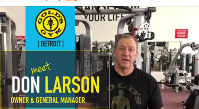 The owner of Gold's Gym reopening no matter what
