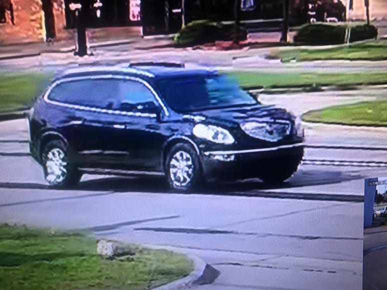Westland hit and run suspect vehicle Westland hit and run suspect vehicle