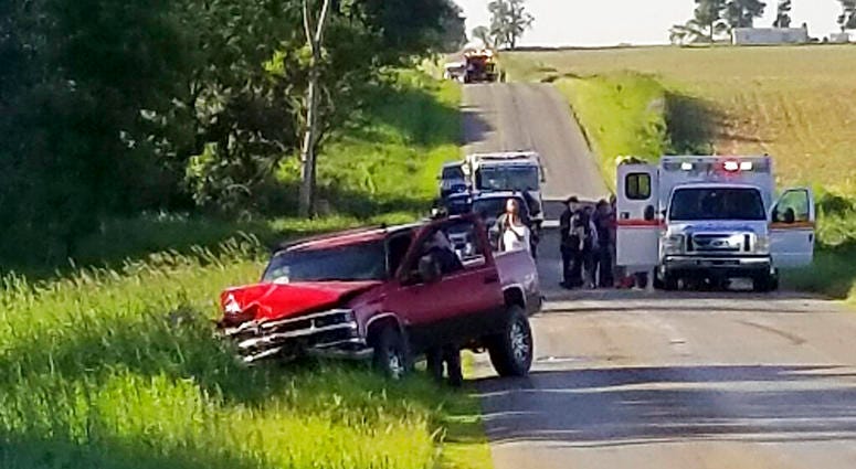 Amish buggy crash Amish buggy crash
