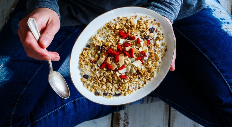 bowl of cereal bowl of cereal