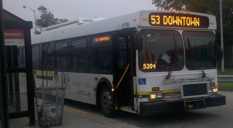 Detroit Department of Transportation Bus Detroit Department of Transportation Bus