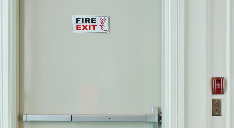 fire exit fire exit