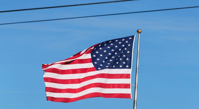 flag pole flag pole