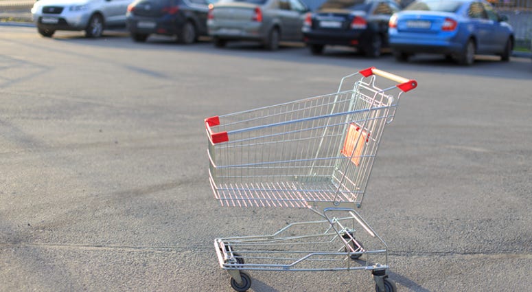 parking lot - shopping center parking lot - shopping center
