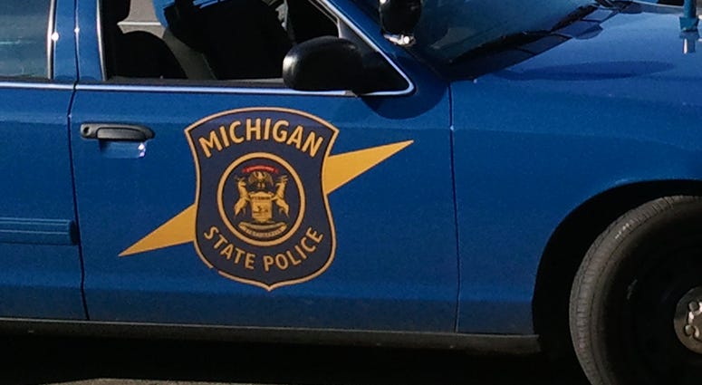 A Michigan State Police car A Michigan State Police car