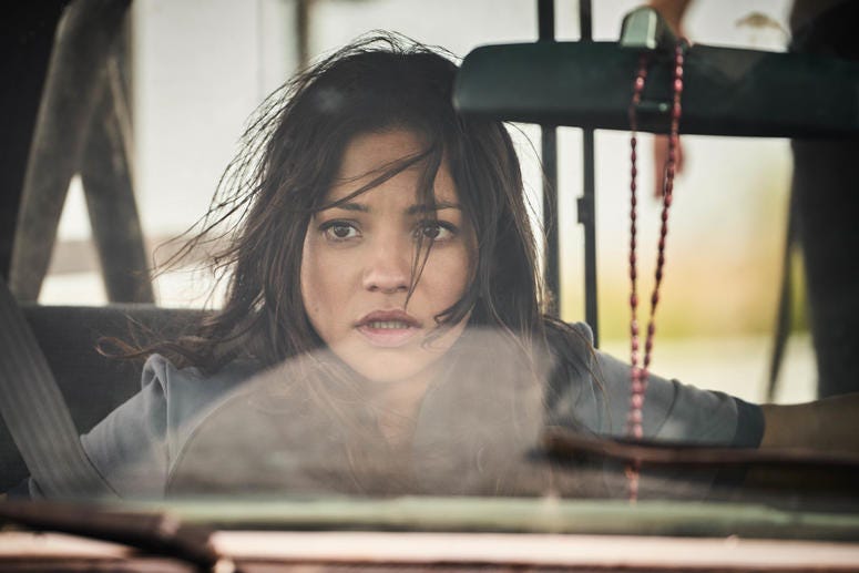 Natalia Reyes stars in Skydance Productions and Paramount Pictures' "TERMINATOR: DARK FATE." Natalia Reyes stars in Skydance Productions and Paramount Pictures' "TERMINATOR: DARK FATE."