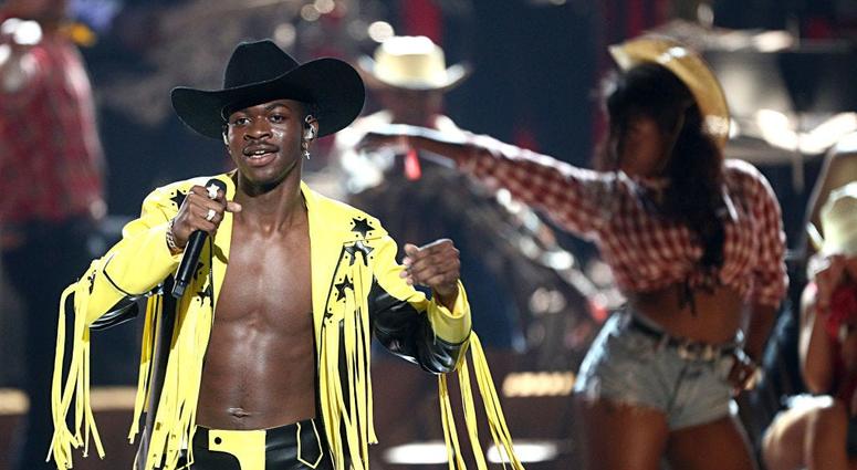 Lil Nas X performs onstage at the 2019 BET Awards on June 23, 2019 in Los Angeles, California. (Photo by Frederick M. Brown Lil Nas X performs onstage at the 2019 BET Awards on June 23, 2019 in Los Angeles, California. (Photo by Frederick M. Brown