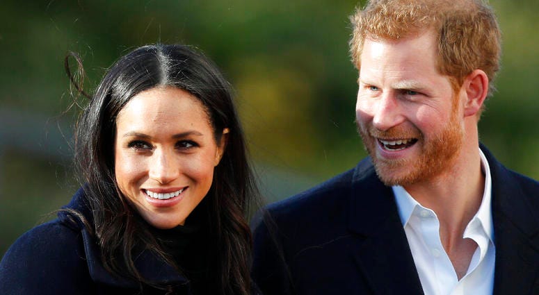 Britain's Prince Harry and Meghan Markle Britain's Prince Harry and Meghan Markle