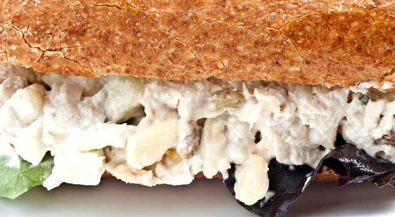 Chicken salad sandwich