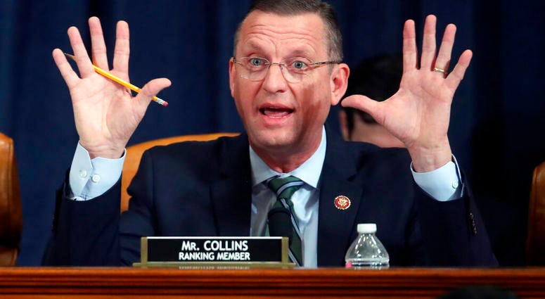House Judiciary Committee ranking member Rep. Doug Collins
