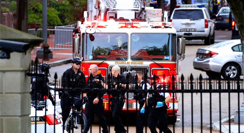 on fire at white house on fire at white house