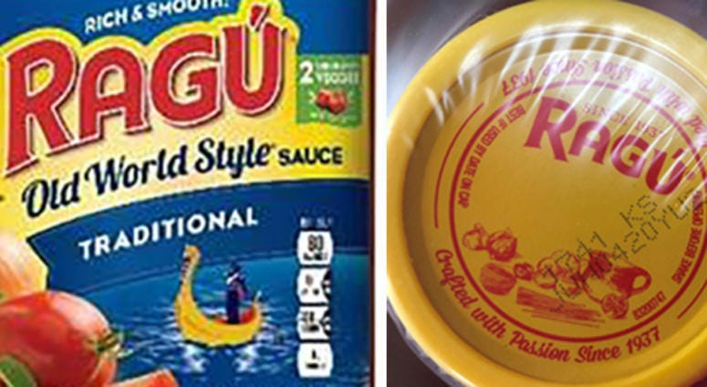 ragu recall ragu recall