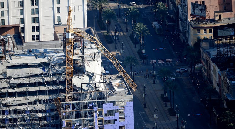 Hard Rock collapse site