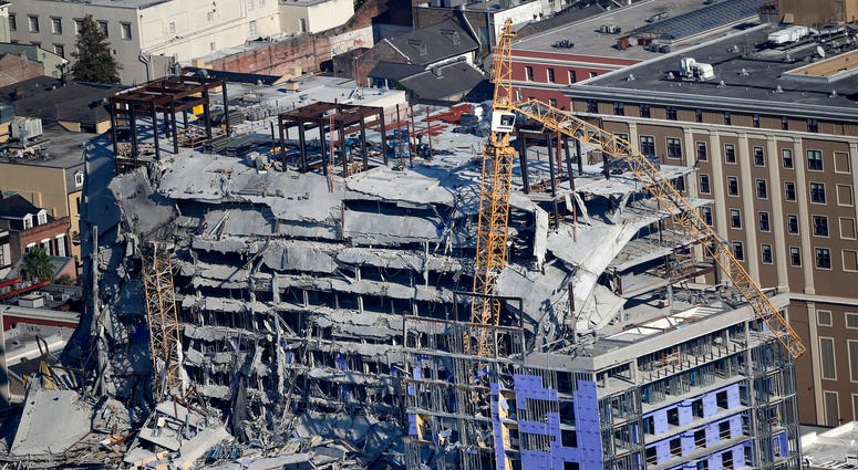 Hard Rock collapse site