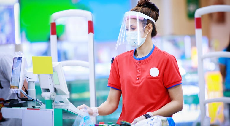 Grocery worker