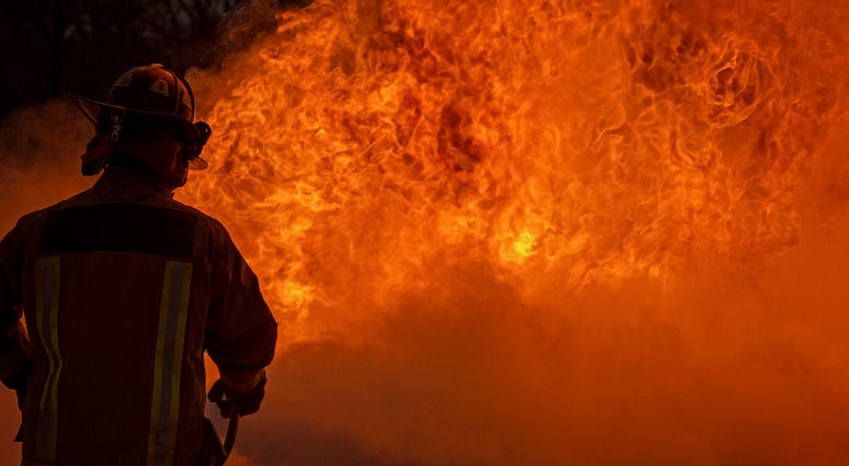 Chemical plant blast near LA border injures three