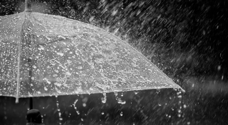 Biblical amount of water fell Thursday night