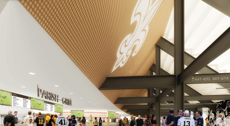 500 Level Sideline Concourse