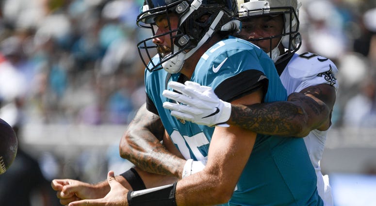 P.J. Williams forces a fumble on Jacksonville QB Gardner Minshew II.