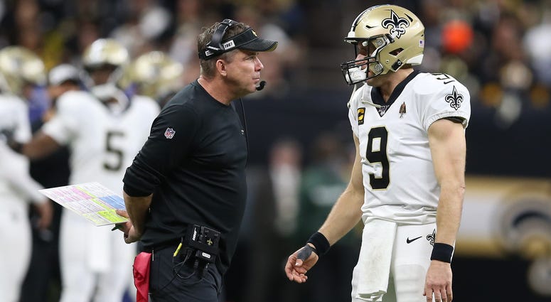 Sean Payton and Drew Drew