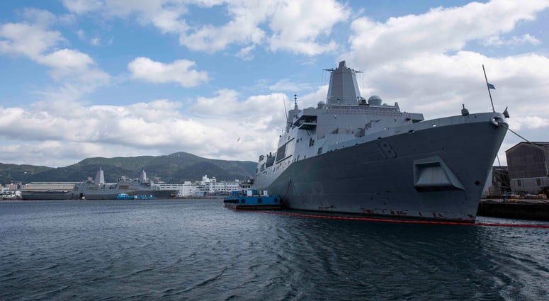 USS New Orleans arrives in Japan