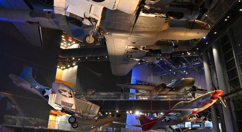 Jan 12, 2020; New Orleans, Louisiana, USA; General overall view of airplanes on display at the the National World War II Museum. Jan 12, 2020; New Orleans, Louisiana, USA; General overall view of airplanes on display at the the National World War II Museum.