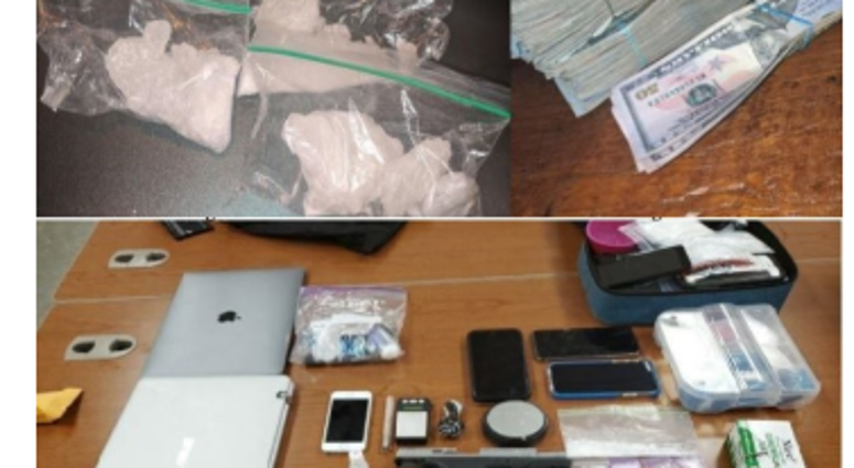 narcotics and weapons