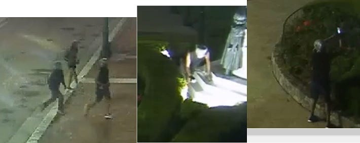 McDononogh damage suspects